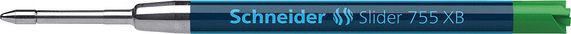 wkład do długopisu Slider 755 XB stal nierdzewna srebrny/zielony
