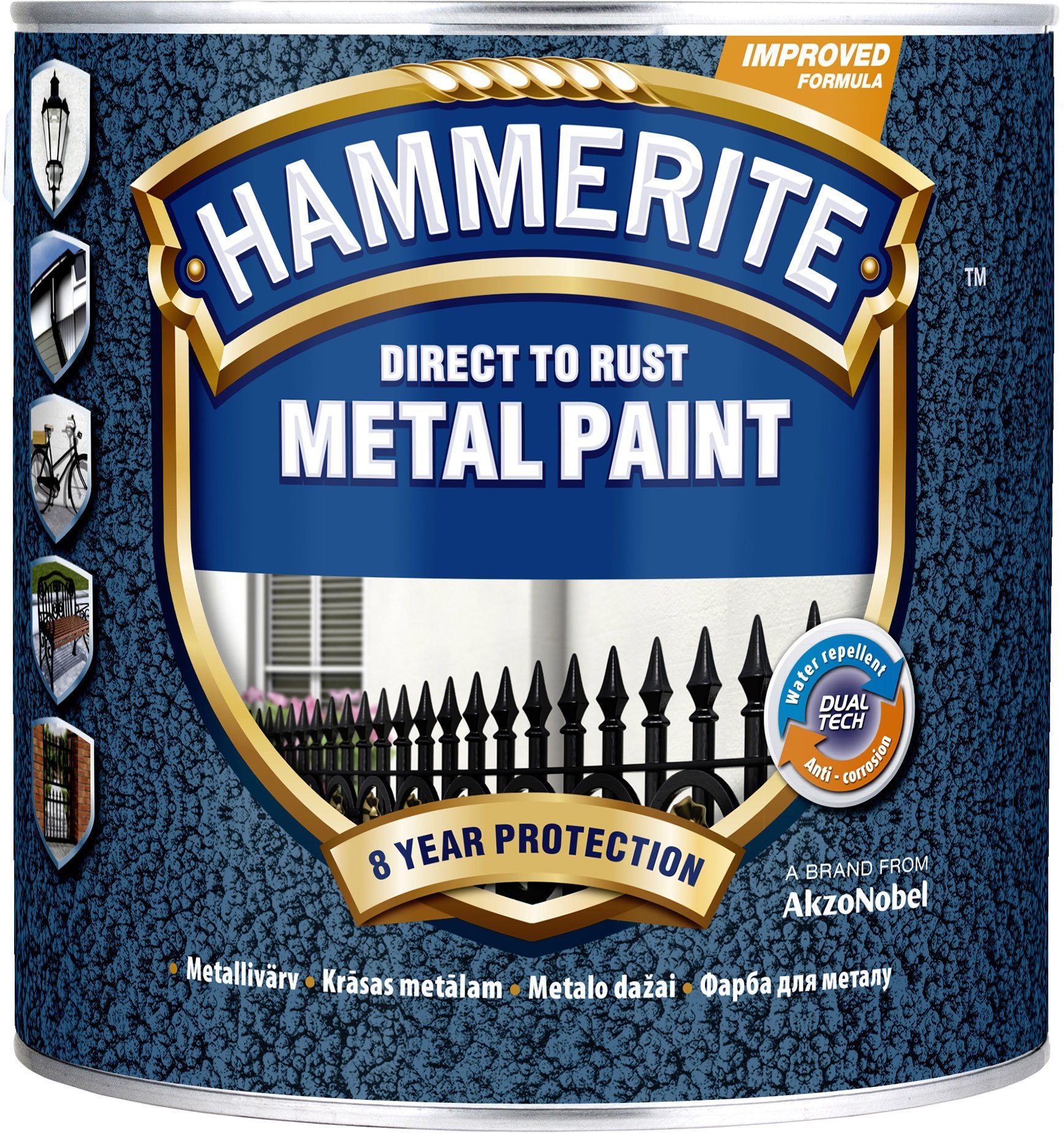 ANTICORROSIVE PAINT HAMMERED MUST 5L