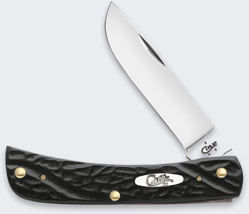 Nóż Składany Case Sod Buster Jr SS BLACK SYNTHETIC