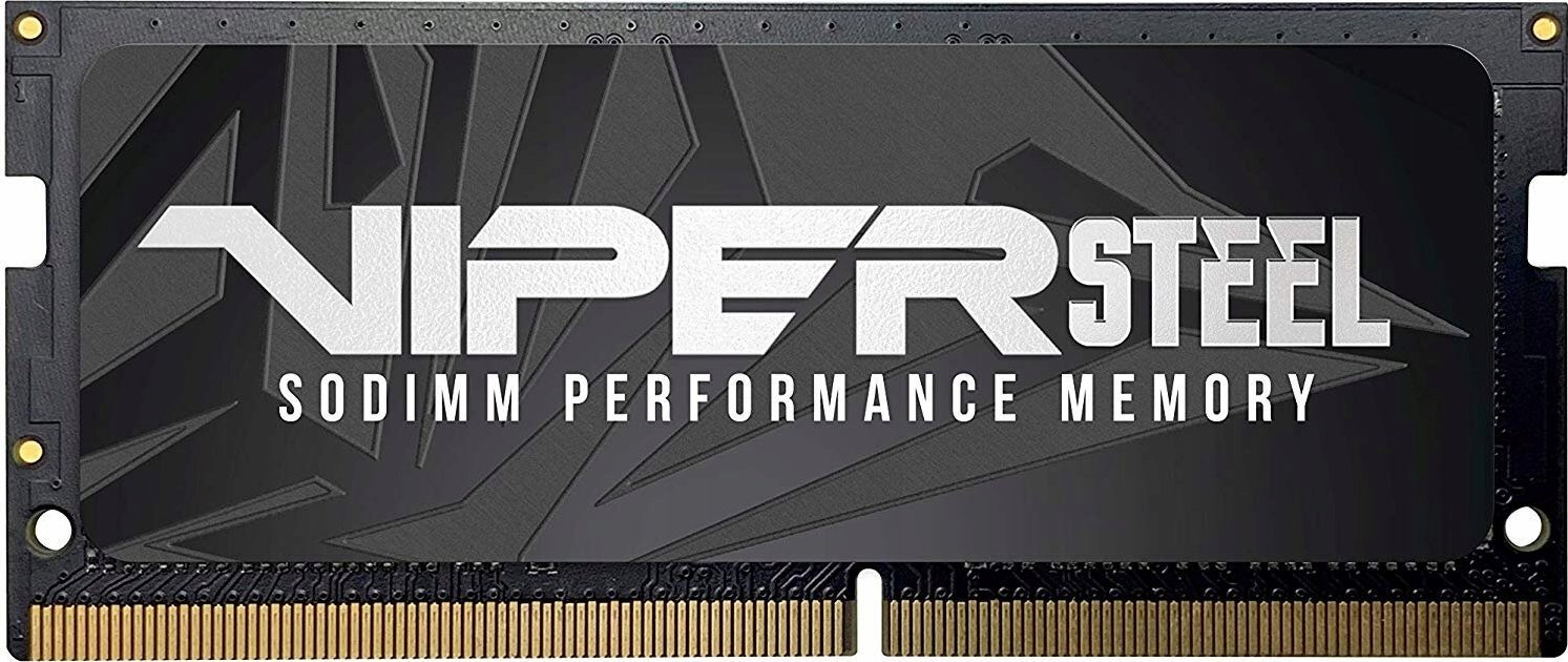 Pamięć do laptopa Patriot Viper Steel, SODIMM, DDR4, 16 GB, 2400 MHz, CL15 (PVS416G240C5S)