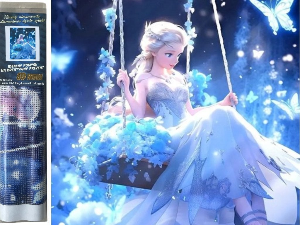 *****Diamentowa mozaika Księżniczka lodowa 2001401