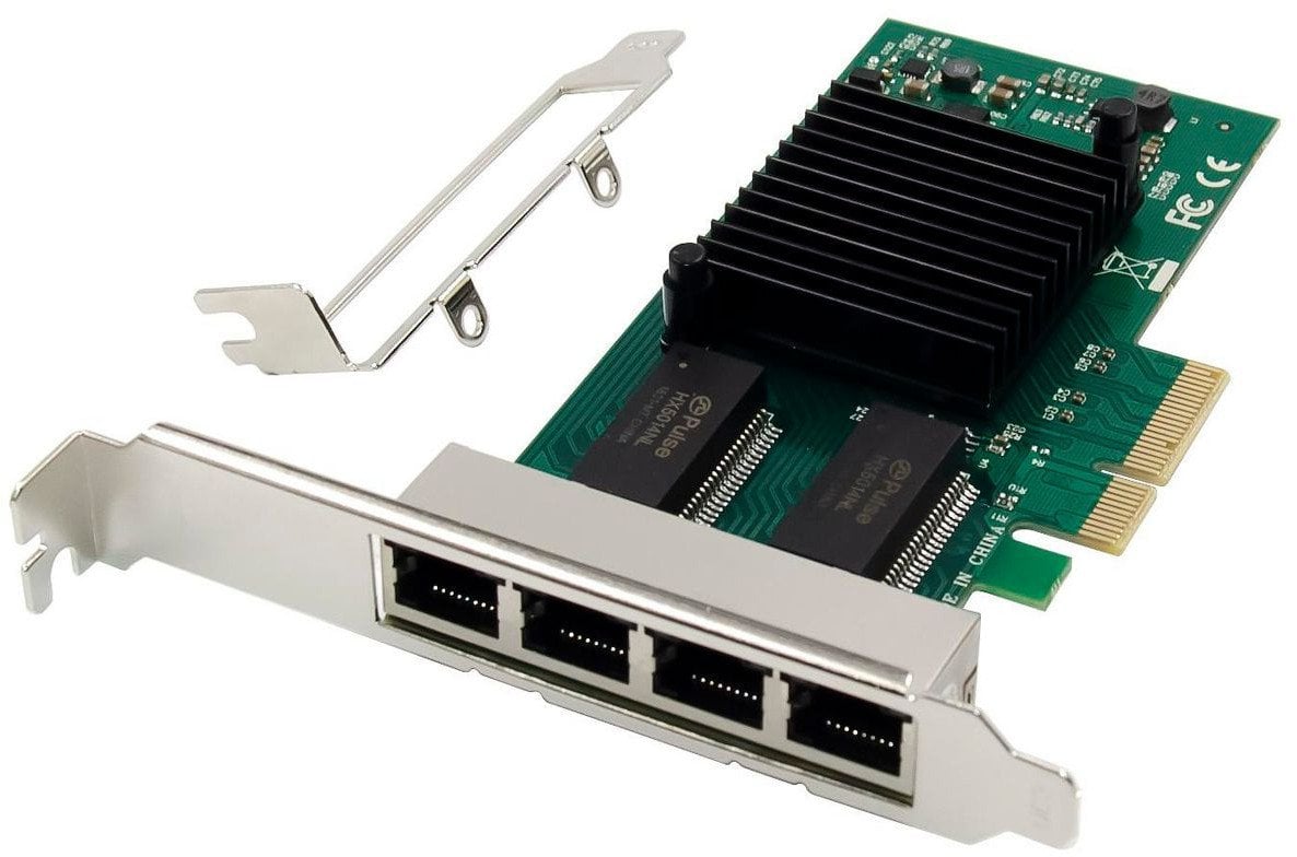 Network Card PCIe x4 I350-T4