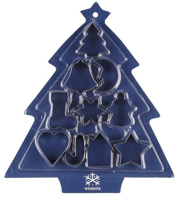 Kalėdinių sausainių formelės Winteria, 10 vnt