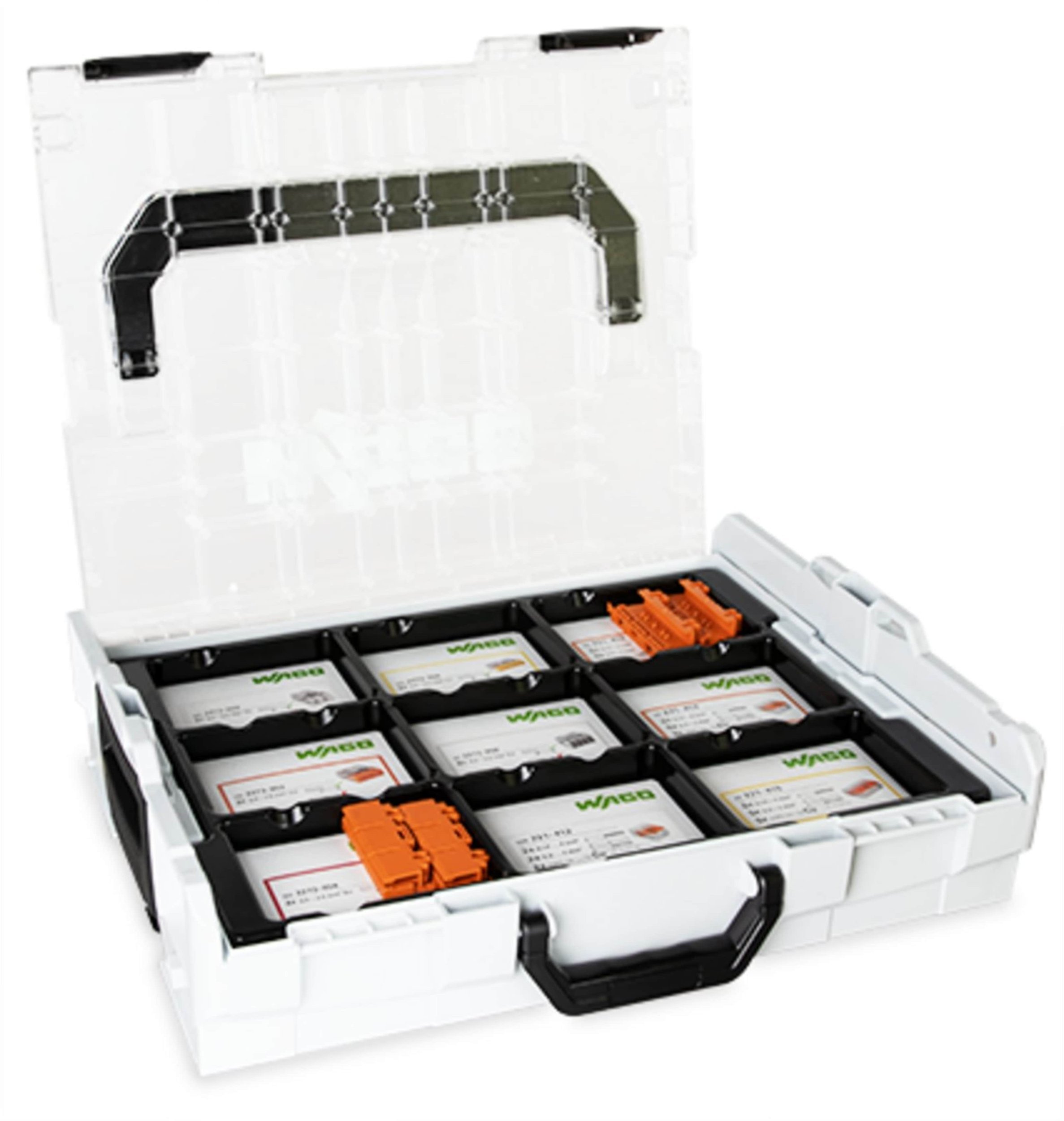 Wago Zestaw PROFI-SET złączki 221 i 2273 z walizką L-BOXX 887-926