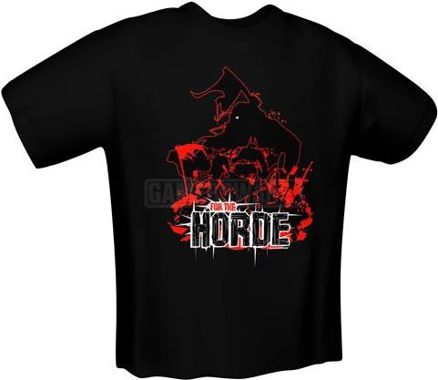 GamersWear FOR THE HORDE T-Shirt czarna (M) ( 5138-M )