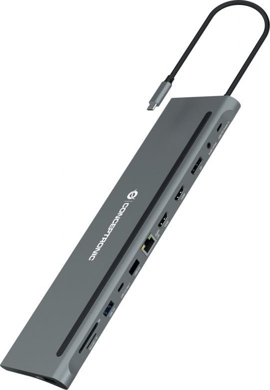 Stacja/replikator Conceptronic USB-C (DONN17G)