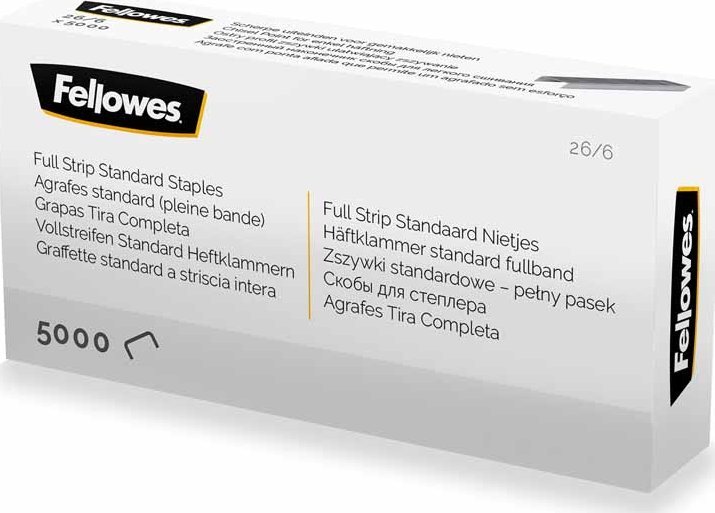 Fellowes Zszywki 26/6 (5000) -