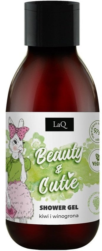 LaQ Beauty & Cutie mini żel pod prysznic Kiwi i Winogrona 100ml
