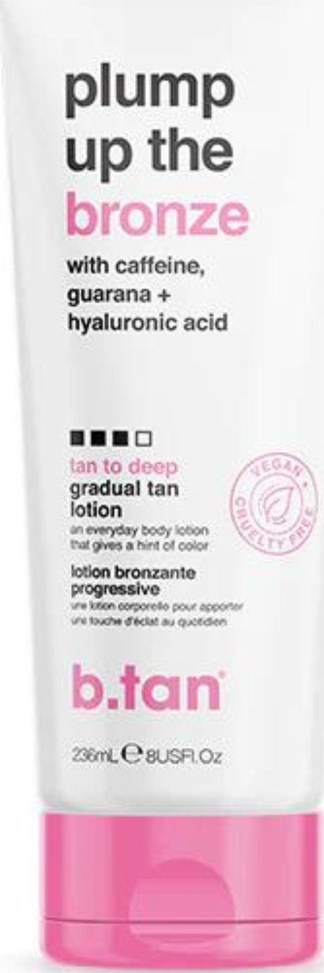 B.tan b.tan gradual lotion plump up the bronze ... tan to deep 236ml