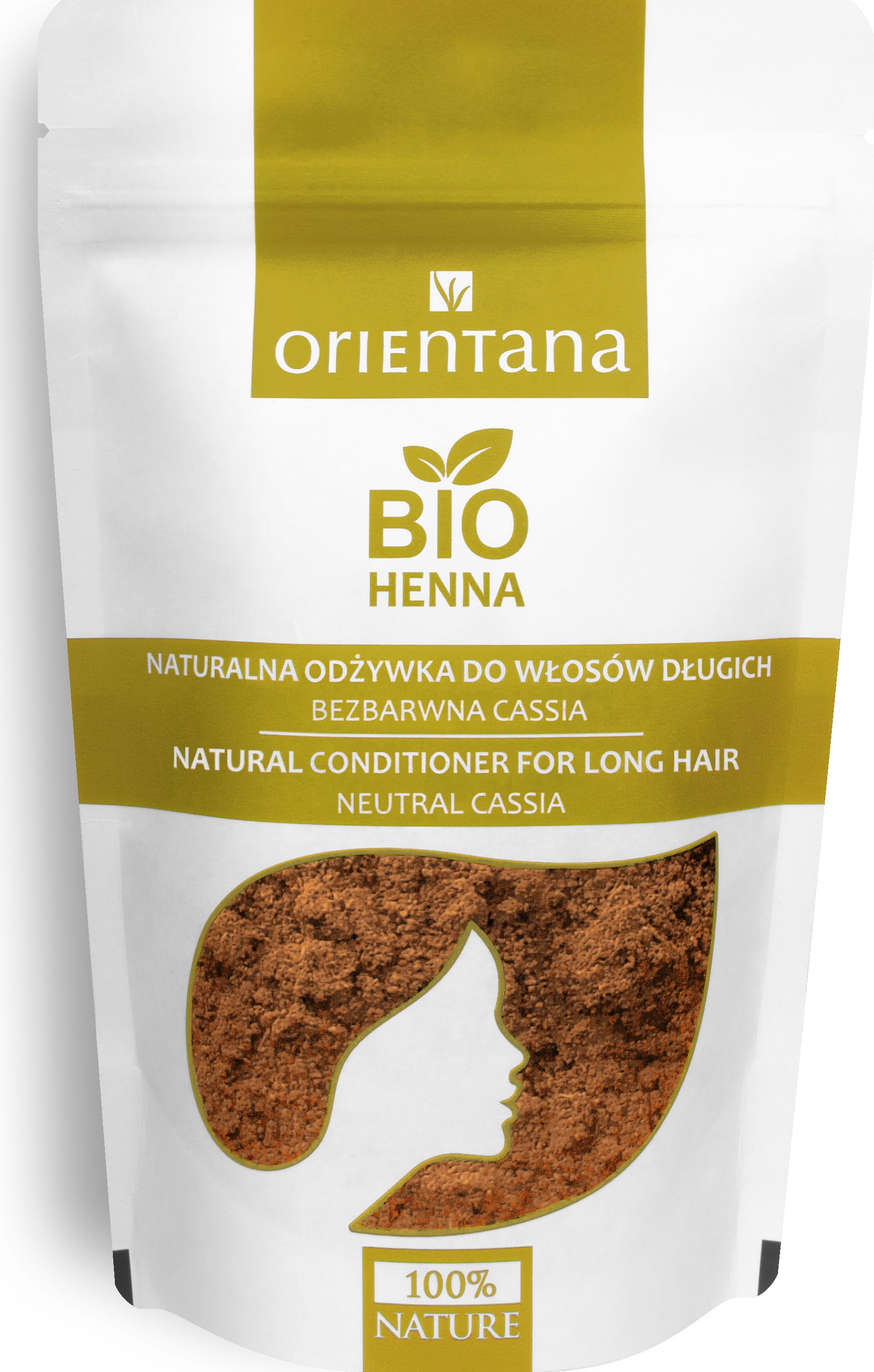Orientana BIO Henna Bezbarwna Odżywka 100g