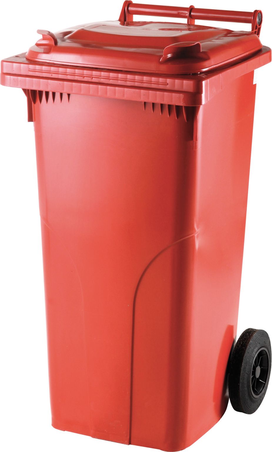 Europlast Pojemnik kubeł na odpady i śmieci ATESTY Europlast Austria - czerwony 120L