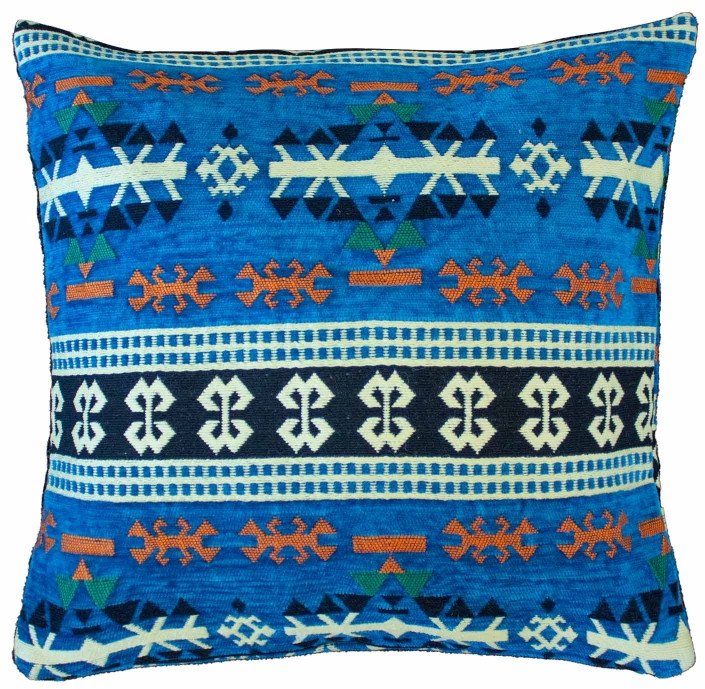 Poszewka na Poduszkę Kilimy - Sky Blue