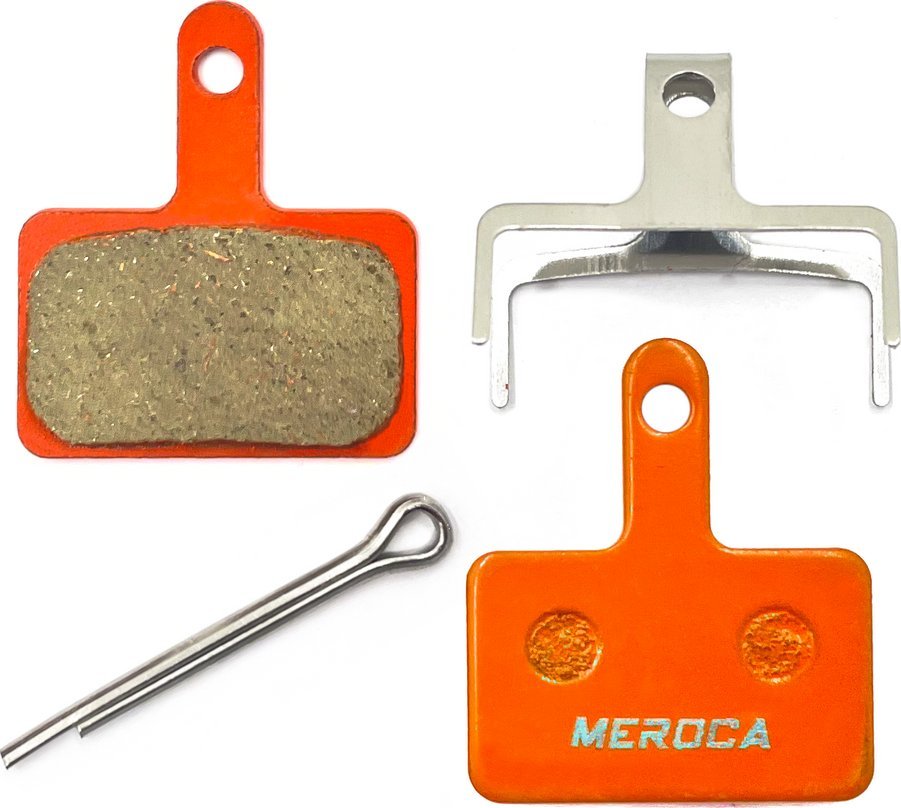 Okładziny, klocki hamulcowe Meroca MS-01B półmetaliczne (B01S, B03S, B05S, E01S)