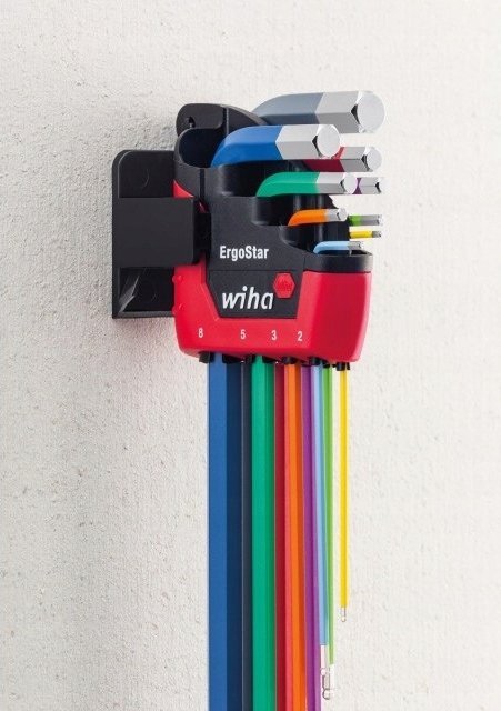 Wiha Wiha L-key set ErgoStar holder - 41979
