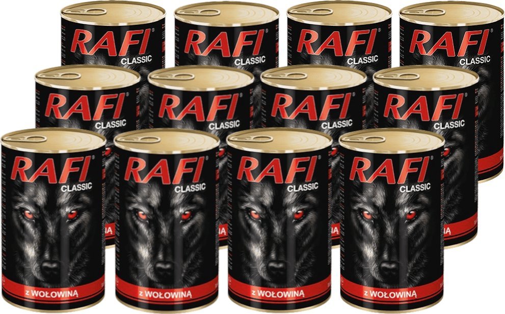 Dolina Noteci Rafi Classic Wołowina w Sosie 12x1240g