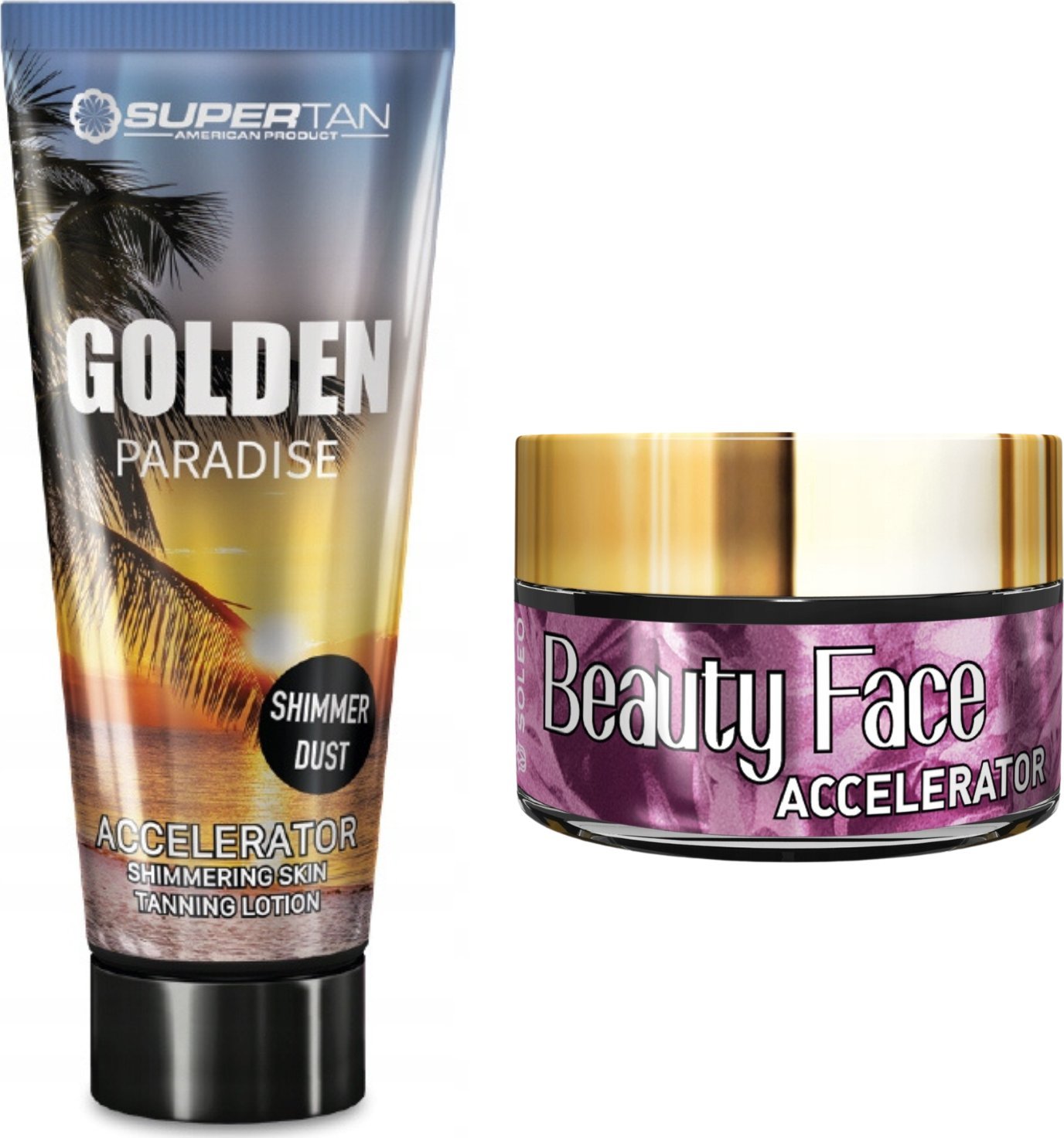 Supertan Supertan California Golden Paradise + Słoiczek Beauty Face