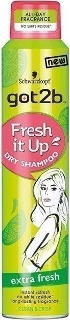 Got2B Fresh it Up suchy szampon Extra Fresh Instant Refresh Clean & Crisp 200ml