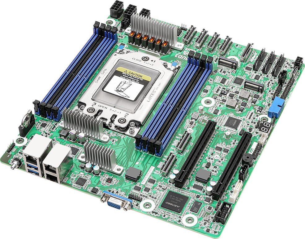 Płyta główna ASRock ASRock Mainboard SIENAD8UD3 micro-ATX Sockel SP6 Single