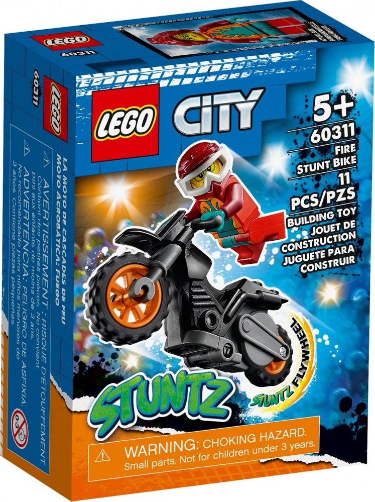 LEGO City Ognisty motocykl kaskaderski (60311)