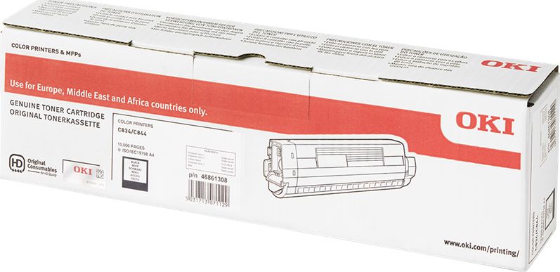 Toner OKI 46861308 Black Oryginał (46861308)