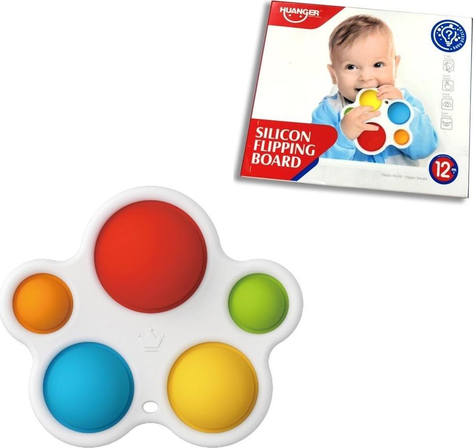 Askato Silikonowy gryzak - zabawka antystresowa