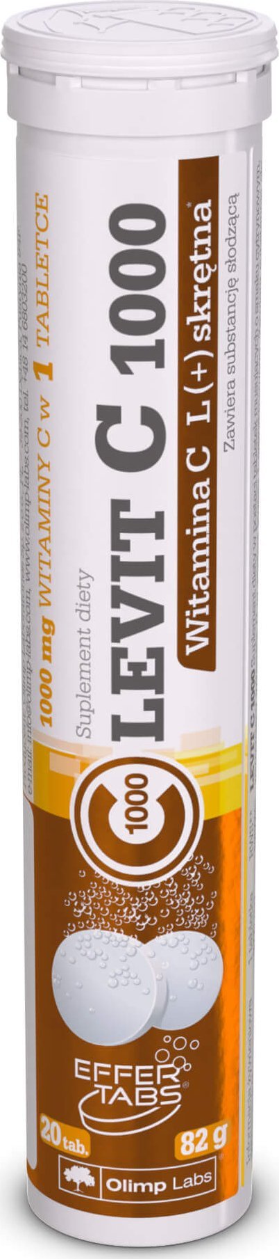 Olimp Levit C 1000 20tabs Lemon