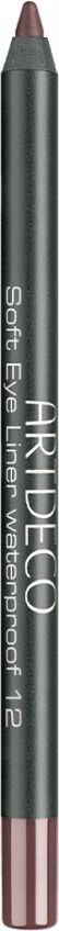 Artdeco Soft Eye Liner Waterproof kredka do oczu wodoodporna 12 Warm Dark Brown 1.2g
