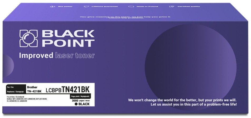 [LCBPBTN421BK] Toner BP (Brother TN-421BK)