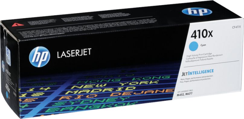 Toner HP 410X Cyan Oryginał (CF411X)