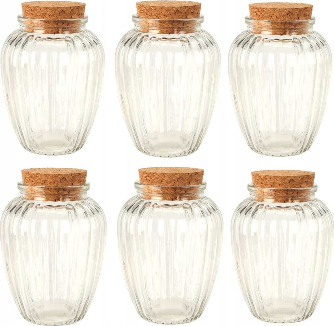 Home Styling Collection Szklany słoik do przechowywania, 280 ml