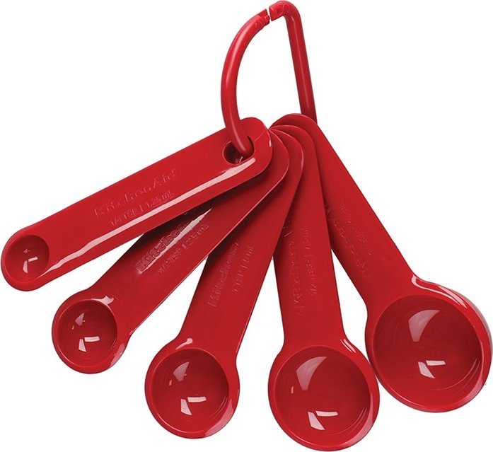 KitchenAid KitchenAid miarki kuchenne spoons 5 szt Empire Red