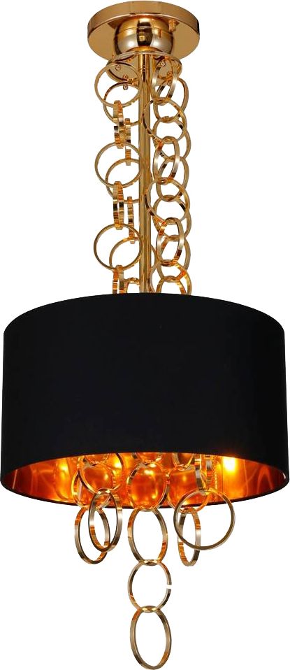 Lampa wisząca Azzardo Kate nowoczesna czarny (AZ2678)