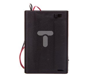 Goobay Koszyk na baterie 3x AA z przewodem i wyłącznikiem