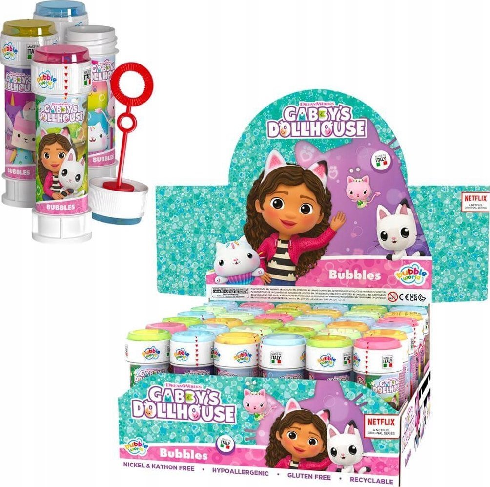 Artyk *****Bańki mydlane 60ml Gabby 36/disp 008013