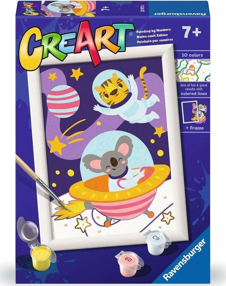 CreArt dla dzieci: Wild Animals Kosmiczny zwierzak