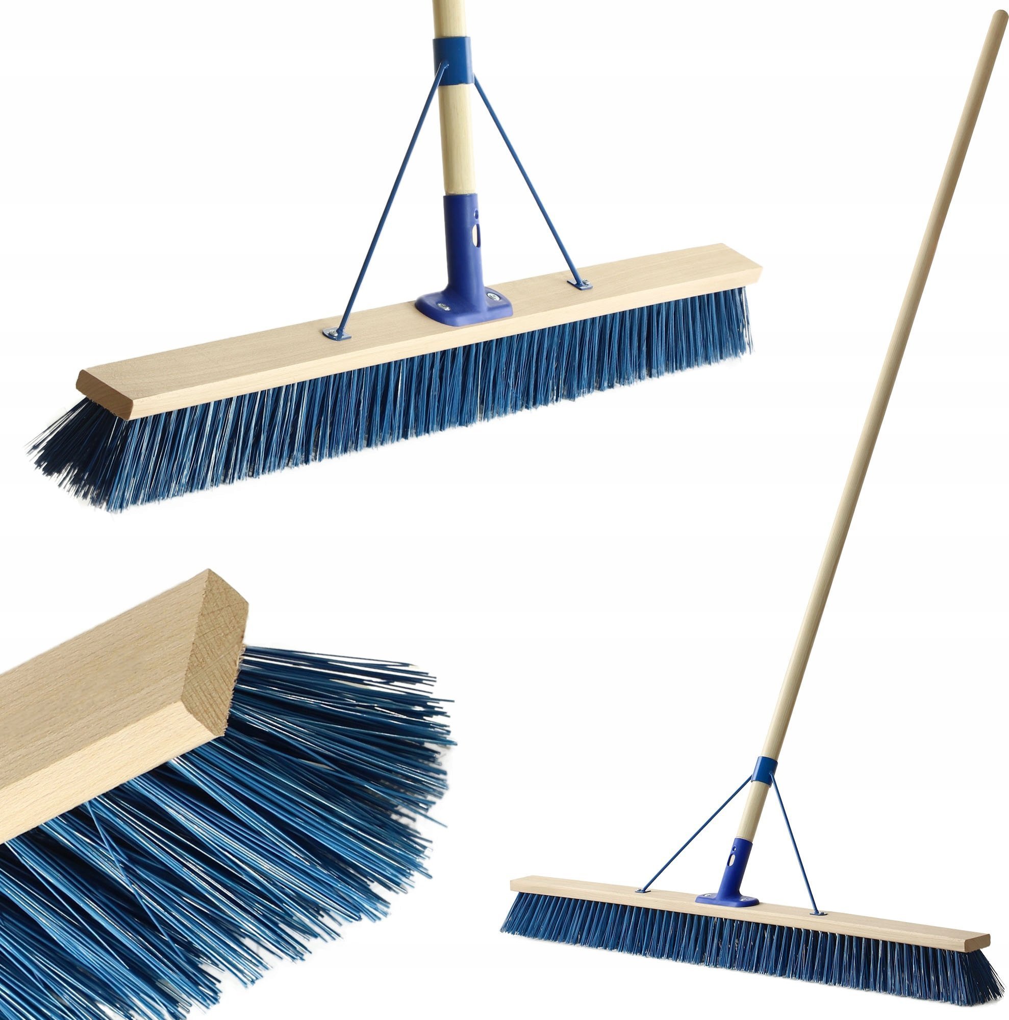 Kadax KADAX Szczotka Do Zamiatania miotła Zamiatacz Ulicówka 100 cm Wzmocniona