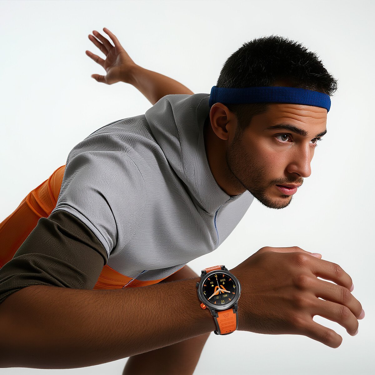 Smartwatch Weofly Conquer pomarańczowy