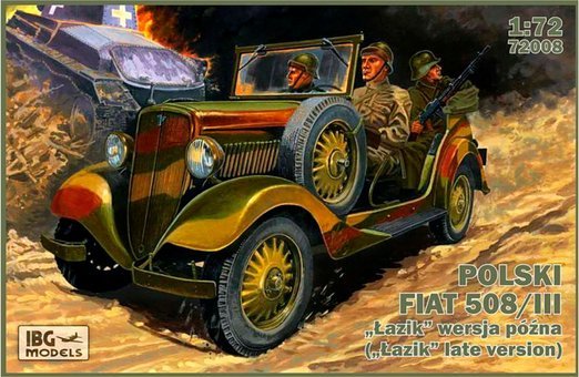 Ibg Polski Łazik Wojskowy Fiat 508/III wersja późna