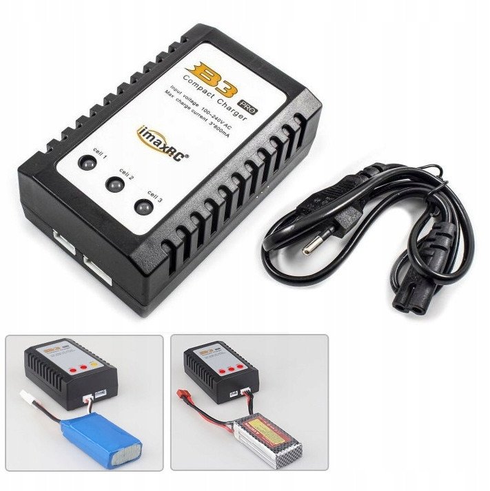 Mikroprocesorowa ładowarka LiPo Z BALANSEREM 2s 3s ASG RC