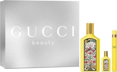 SET GUCCI Flora Gorgeous Orchid EDP spray 100ml + EDP spray 10 + EDP splash 5ml