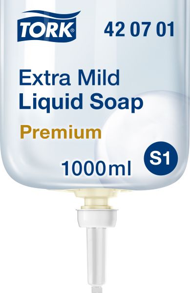 Tork Tork Ekstra delikatne mydło w płynie, bezwonne - 1 l