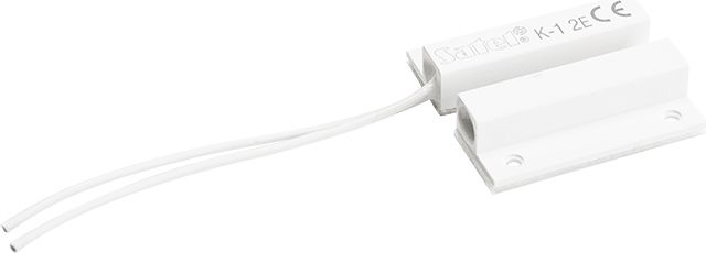 Satel Czujka kontaktronowa systemu alarmowego nawierzchniowa magnetyczna biała (K-1 2E)