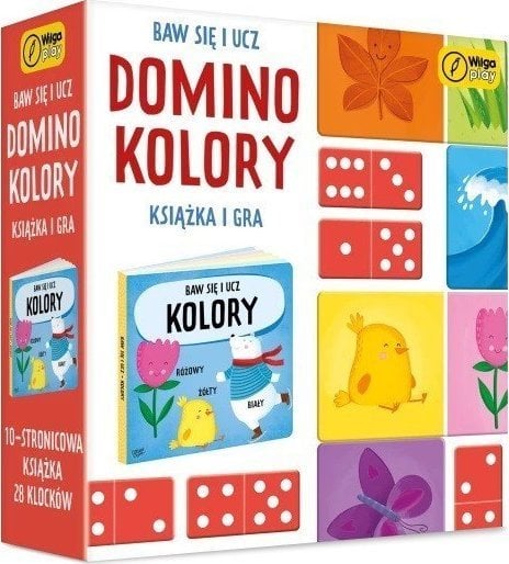 Foksal *****Baw się i ucz Domino kolory Puzzle 98695