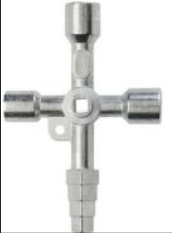 Högert Technik Kluczyk do szaf rozdzielczych 85 mm (HT1W761)