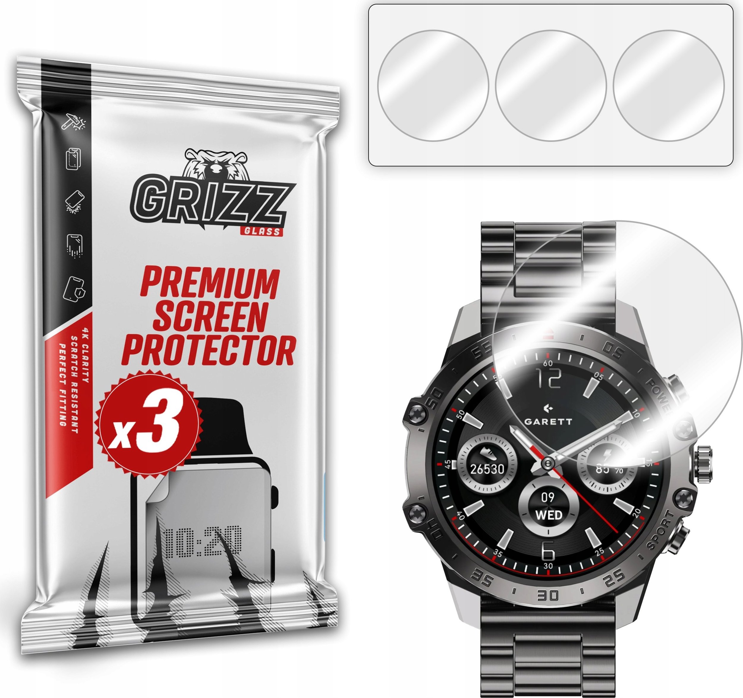 Folia hydrożelowa GrizzGlass Hydrofilm do Garett V14