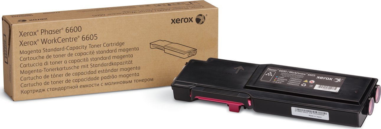 Toner Xerox Toner/Magenta Standard Capacity Yield 2k