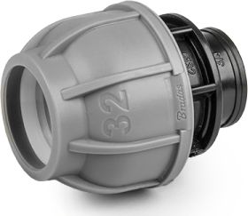 Bradas Łącznik do rur PE 20mm z gwintem GW 1/2" PN10 Systemy nawadniające 6455