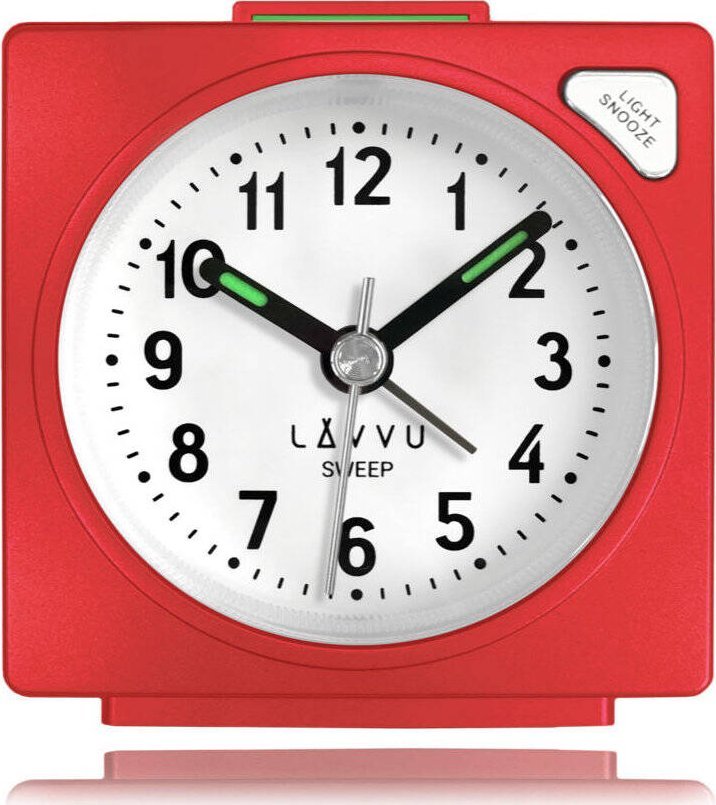 Lavvu Budzik Lavvu LAS3047 klasyczny czerwony .