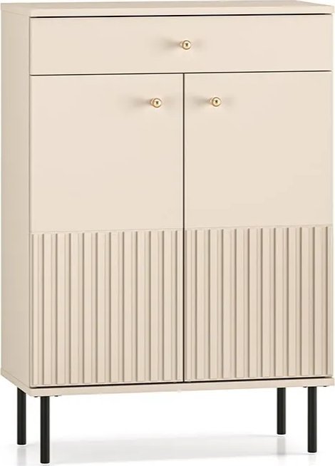 ML Meble Szafka na buty ELLEN 1S2D kaszmir ML MEBLE