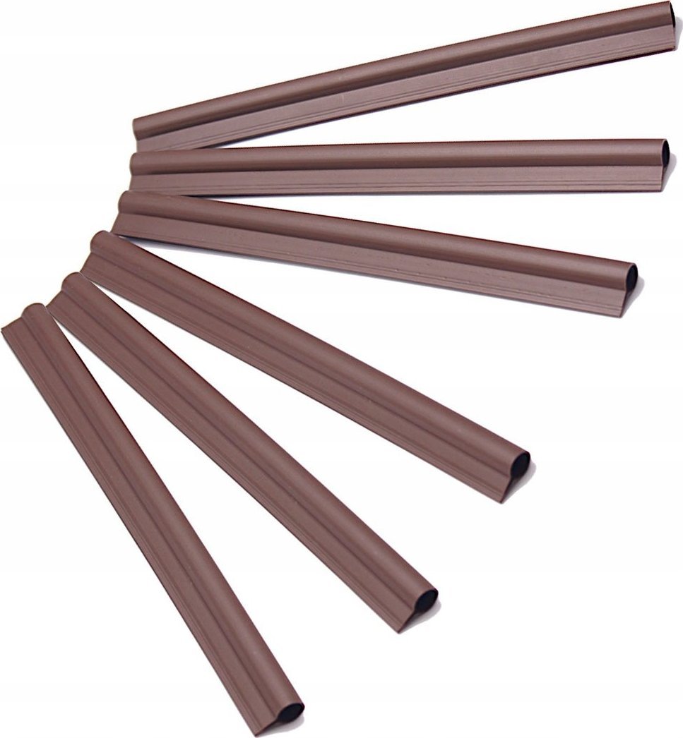 Kadax Klipsy Zaczepy Do Taśmy Ogrodzeniowej Brązowe 6szt